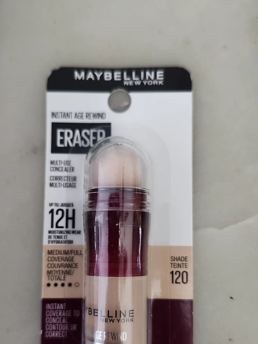 Maybelline Instant Age Rewind Eraser Concealer - Shade 120 (Beige)